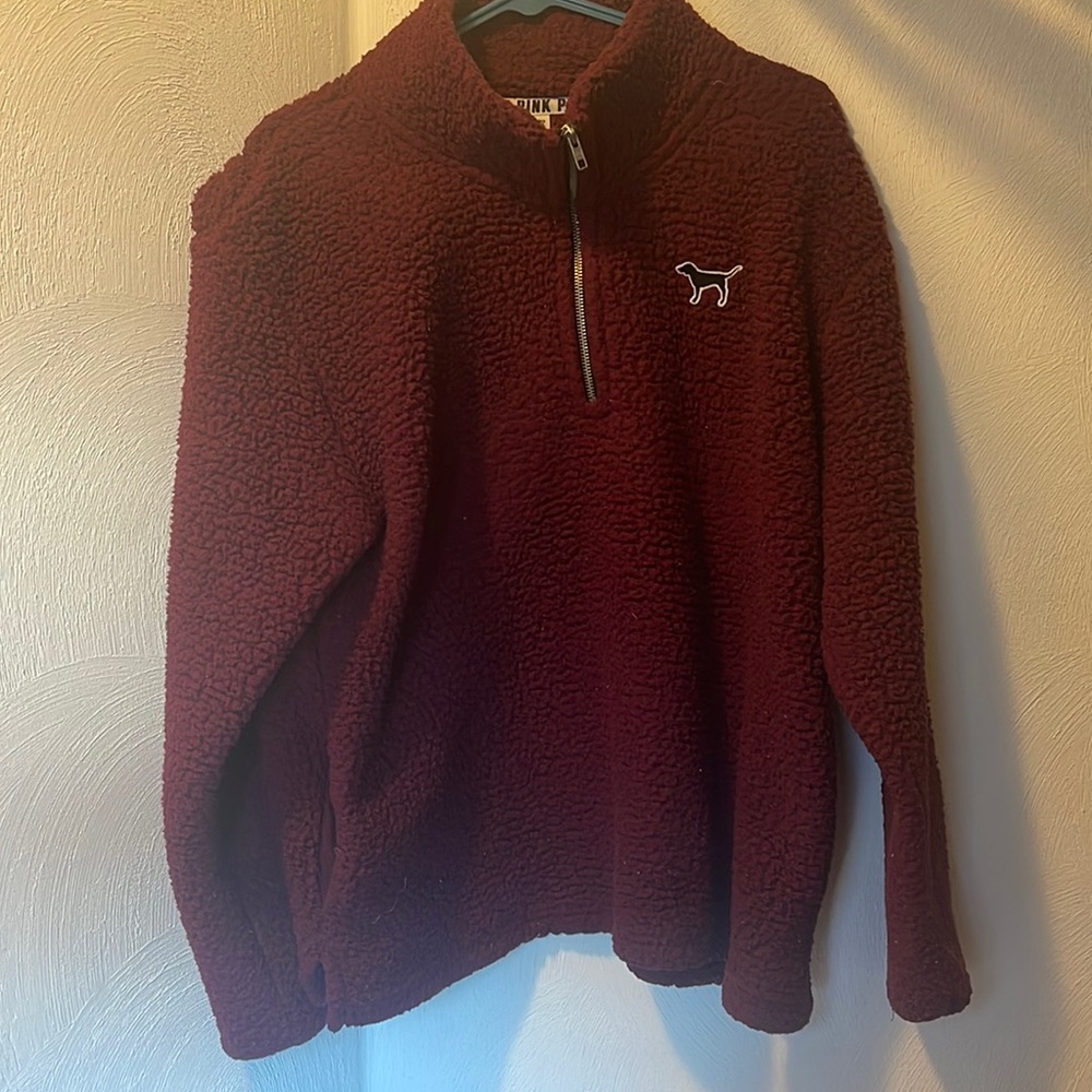 PINK Pullover (maroon)